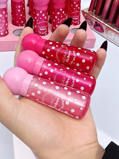HUDAMOJI Lip Gloss & Lip Liner Combo Deal
